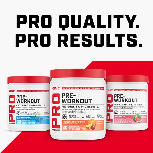 GNC Pro Performance® PreWorkout Tropical Fruit Punch (30 Servings